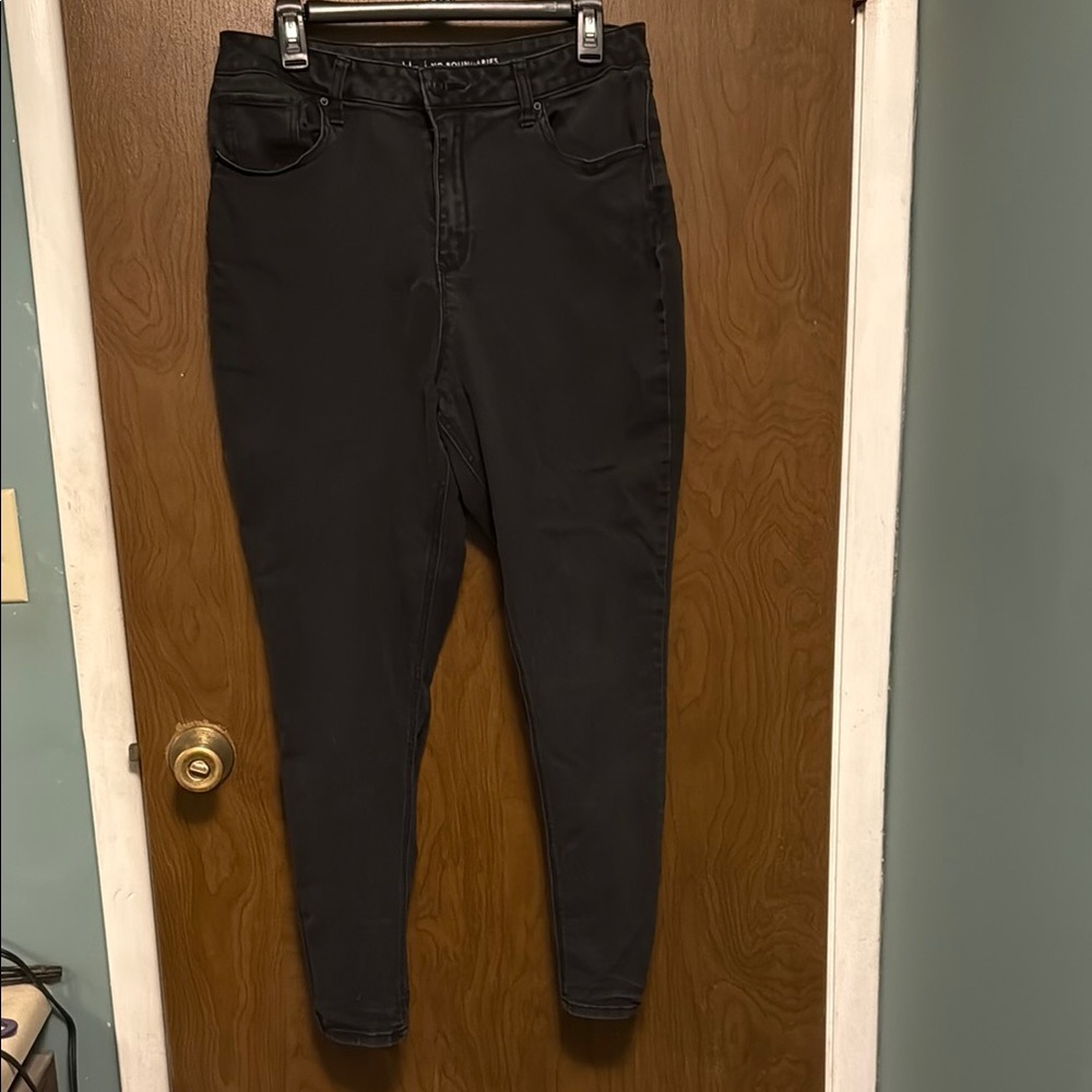 No Boundaries Black Jeans size 17